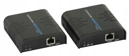 Konwerter HDMI na IP + przedłużacz USB 100m SIGNAL