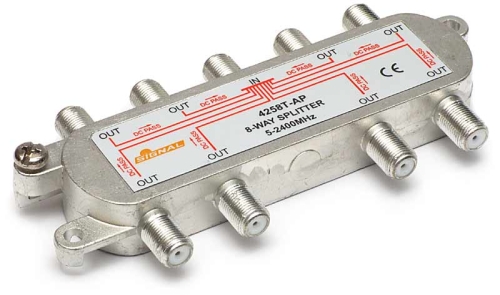 Rozgałęźnik satelitarny DVB-T2 ośmiodrożny 1>8F Signal