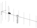 Antena Dipol 11 DVB-T2 5-12 VHF DAB mux-8 w polaryzacji pionowej