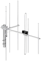 Antena DIPOL 7 DVB-T2 5-12 VHF DAB mux-8 w polaryzacji pionowej