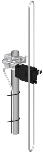 Antena Dipol 1 DVB-T2 5-12 VHF DAB mux-8 w polaryzacji pionowej