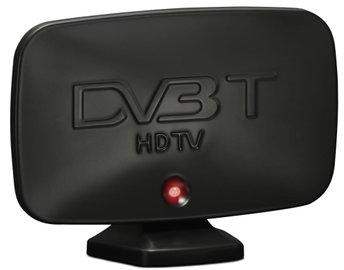 Antena DVB-T2 Dipol pokojowa / zewnętrzna ze wzmacniaczem