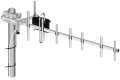 Antena GSM ATK-10 wtyk SMA 10m Dipol do LTE 800