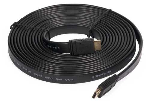 Przewód HDMI 4k 5m v1.4 Płaski Signal