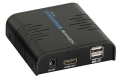 Konwerter HDMI na IP + USB 100m odbiornik Signal