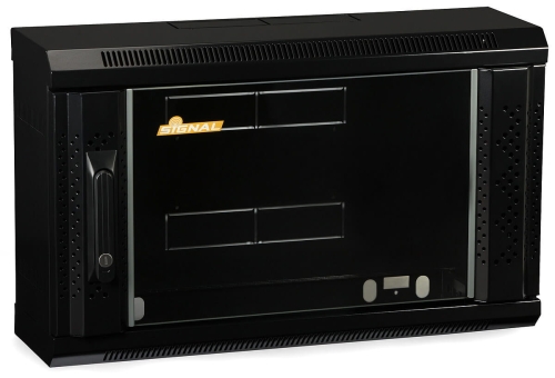 Szafa RACK 19' 6U 180 mm wisząca Signal czarna