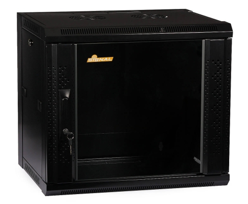 Szafa RACK 19' 9U 450 mm wisząca Signal czarna