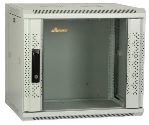 Szafa RACK 19' 9U 450 mm wisząca Signal RAL7035