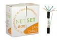 Przewód Netset U/UTP 6 skrętka zewnętrzna PE 305m