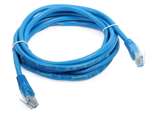 Patchcord UTP 2m kat. 5e niebieski