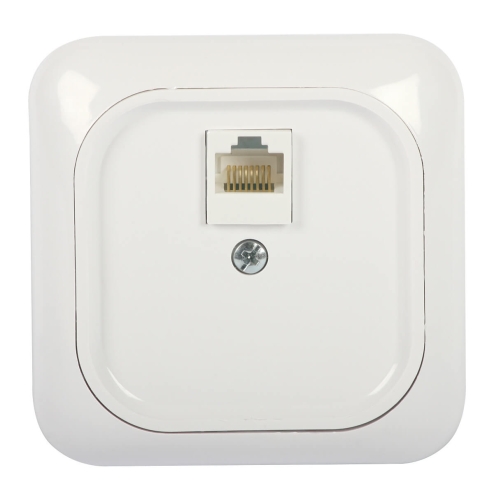 Gniazdo komputerowe pojedyncze RJ45 GMK-M8-1 Satel