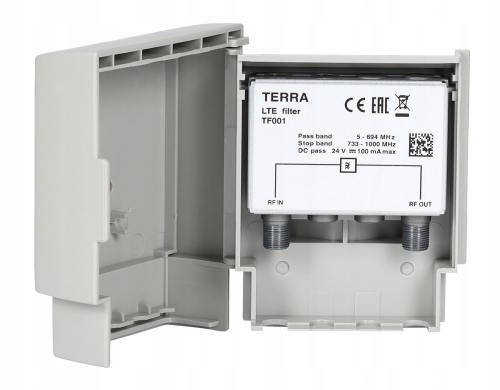 Filtr LTE 700 TF001 zewnętrzny masztowy Terra