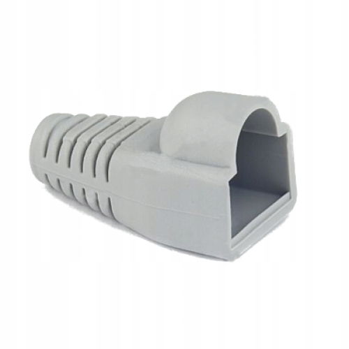 Osłona złącza modularnego wtyku RJ-45 szara