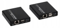 Konwerter HDMI na skrętkę UTP k.6 + USB 70m Signal