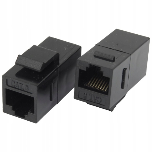 Łącznik modularny Keystone RJ-45 kat. 6 beczka