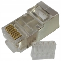 Wtyk modularny ekranowany RJ-45 8P8C kat. 6 10 szt