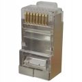 Wtyk modularny ekranowany RJ-45 8P8C kat. 6 100 szt