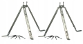 Obejma murowa OMP-50R45-70 uchwyt masztu DELTA