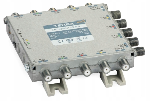 Rozgałęźnik TV/SAT SD-504 do multiswitchy Terra