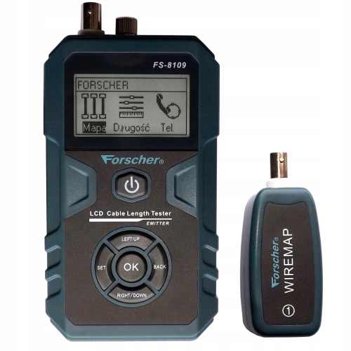 Zaawansowany tester sieci LAN RJ FORSCHER FS8109