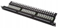 Patch panel UTP 19'' 24xRJ45 kat.5e tacka Krone
