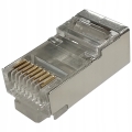 Wtyk RJ45 8P8C kat.6 pass through ekranowany