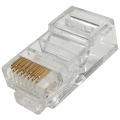 Wtyk modularny RJ-45 8P8C kat. 5e pass through