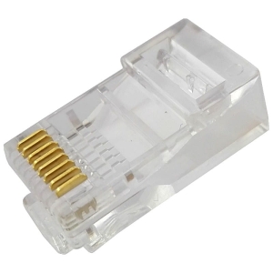 Wtyk modularny RJ-45 8PIN kat. 5e na drut 100szt