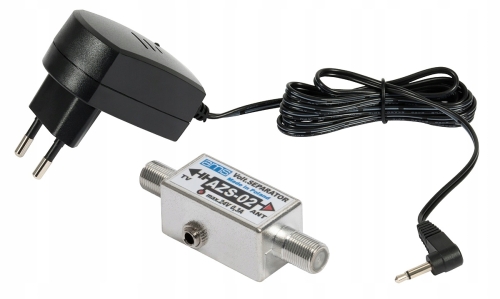 Zasilacz antenowy 12V/300mA z separatorem AZS-02