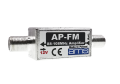 Wzmacniacz antenowy radiowy AP-FM 18dB ekranowany