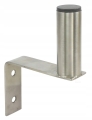 Nierdzewny uchwyt TV GSM murowy 10cm UMS-10N Inox