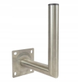 Nierdzewny uchwyt TV SAT murowy 20cm WN-200 Inox