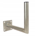 Nierdzewny uchwyt TV SAT murowy 30cm WN-300 Inox