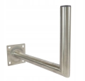 Nierdzewny uchwyt TV SAT murowy 40cm WN-400 Inox