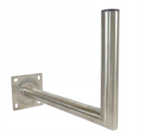 Nierdzewny uchwyt TV SAT murowy 40cm WN-400 Inox