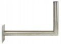 Nierdzewny uchwyt TV SAT murowy 40cm WN-400 Inox