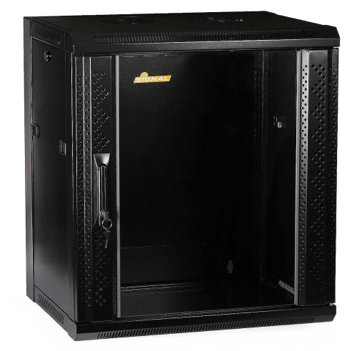 Szafa RACK 19' 12U 450 mm wisząca Signal czarna