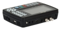 Widok od strony złącz: sygnałowego LNB - wejście S2X/S2/S, sygnałowego RF - wejście DVB-T/T2/C, USB, HDMI (wyjście sygnału TV na zewnętrzny monitor, tv)