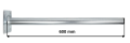Uchwyt antenowy murowy 60cm  WP-600 wymiary