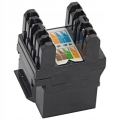 Moduł keystone RJ-45 UTP kategorii 6 Dual IDC czarny narzędziowy