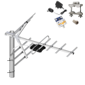 Antena Dipol 11/21-48 DVB-T2 UHF ze wzmacniaczem