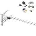 Antena Dipol 19/21-48 DVB-T2 UHF ze wzmacniaczem