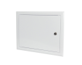 Drzwiczki rewizyjne 350 x 250 mm DR-2 metalowe białe na klucz Laco
