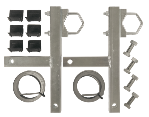 Uchwyt masztu obejma kominowa 7m INOX ze stali nierdzewnej