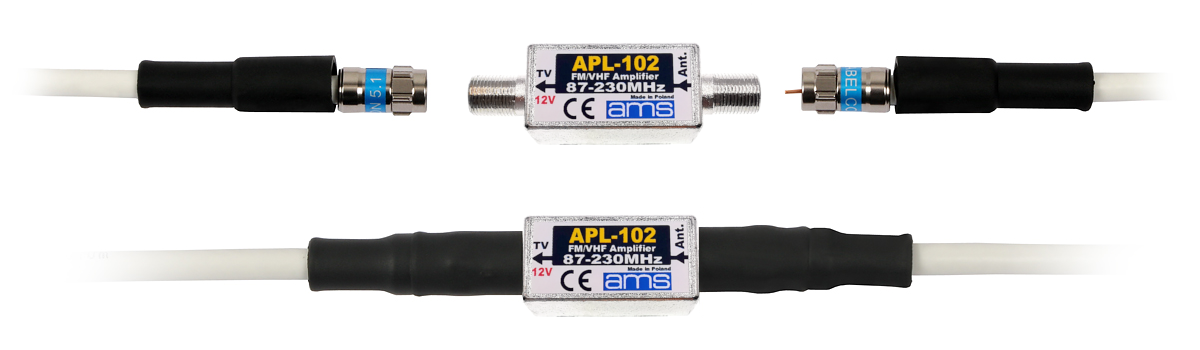 Sposób podłączenia wzmacniacza APL-102