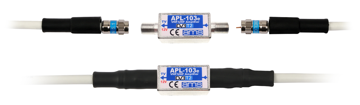 Sposób podłączenia wzmacniacza APL-103