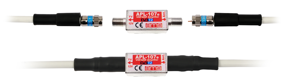 Sposób podłączenia wzmacniacza APL-107