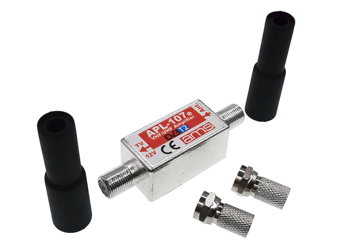 Wzmacniacz antenowy DVB-T2 APL-107e