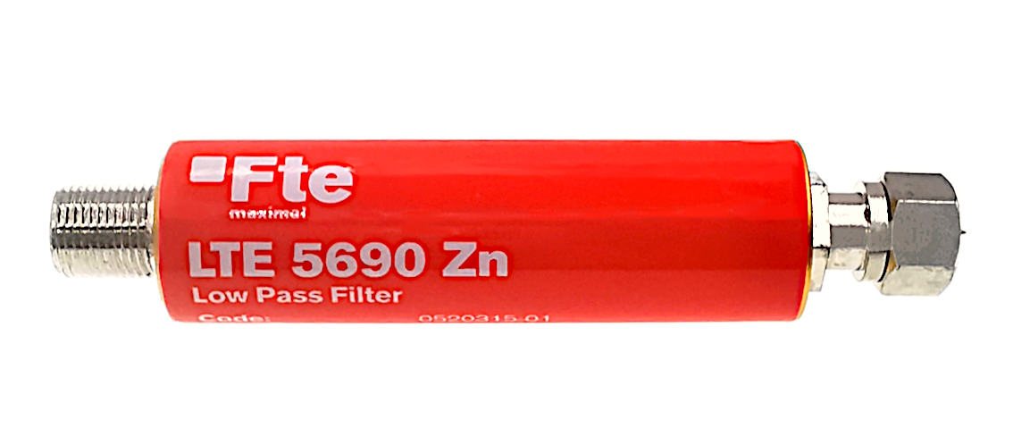 Filtr LTE 5690 wewnętrzny z przejściem DC FTE