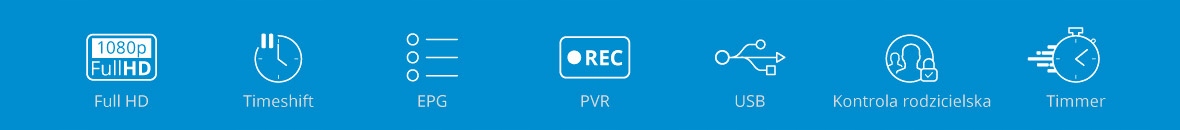 Tuner DVB-T2 Cabletech specyfikacja